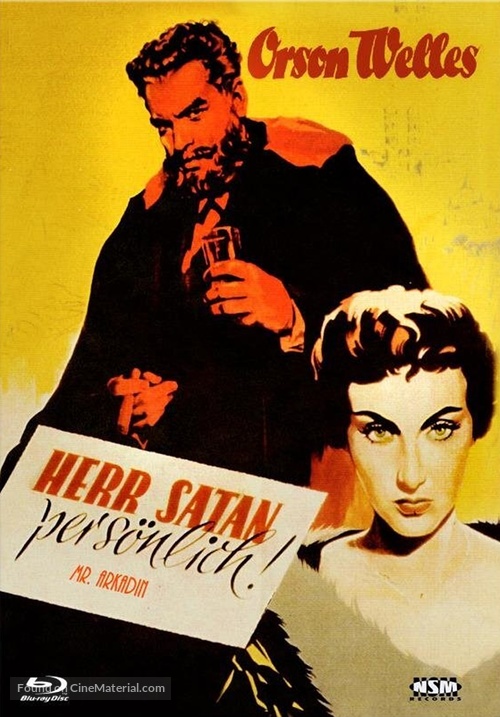 Mr. Arkadin - Austrian Blu-Ray movie cover