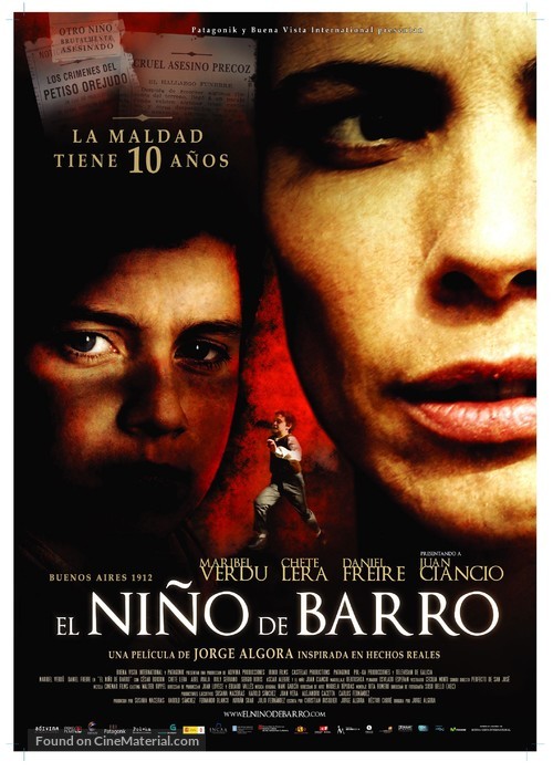 Ni&ntilde;o de barro, El - Argentinian Movie Poster