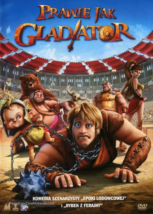 Gladiatori di Roma - Polish DVD movie cover