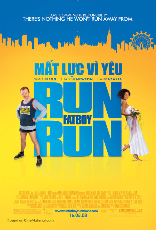 Run Fatboy Run - Vietnamese Movie Poster