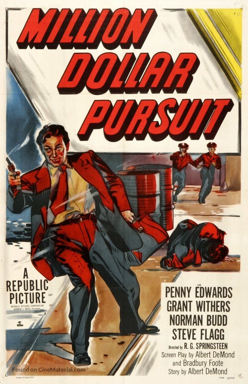 Million Dollar Pursuit - Movie Poster