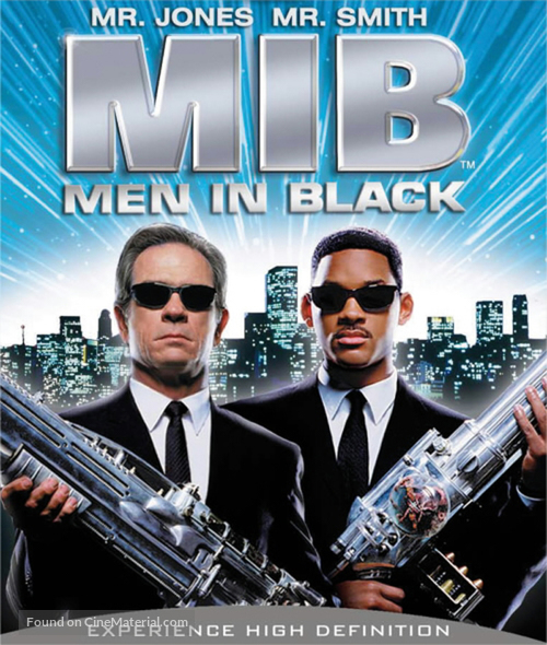 Men in Black - Czech Blu-Ray movie cover