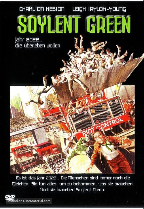 Soylent Green - German DVD movie cover