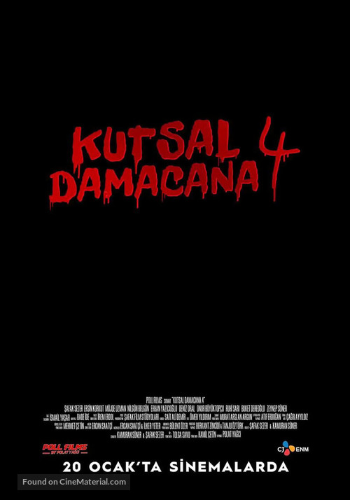Kutsal Damacana 4 - Turkish Movie Poster