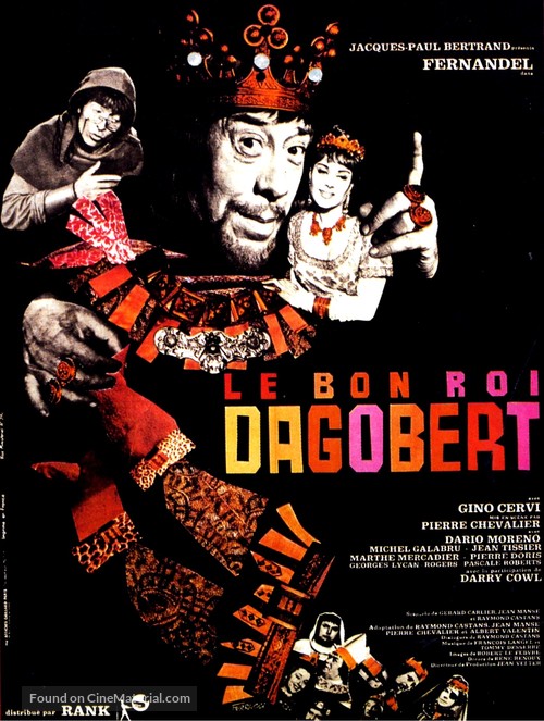 Bon roi Dagobert, Le - French Movie Poster