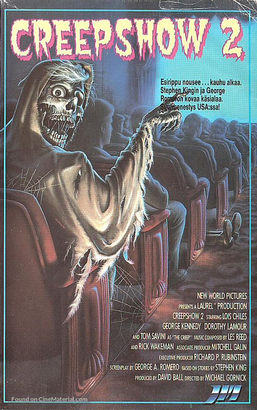 Creepshow 2 - Finnish VHS movie cover