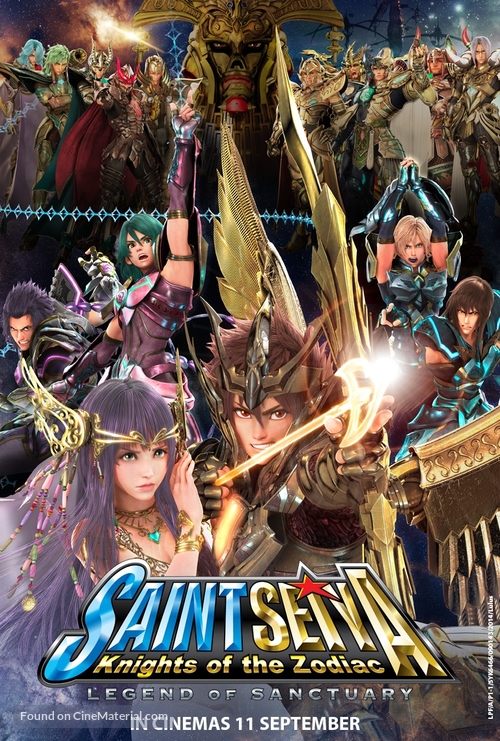 Saint Seiya: Legend of Sanctuary - Malaysian Movie Poster