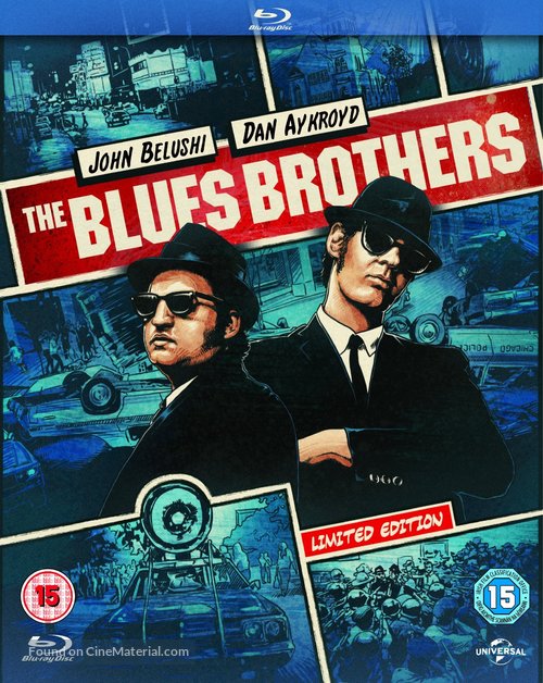 The Blues Brothers - British Blu-Ray movie cover