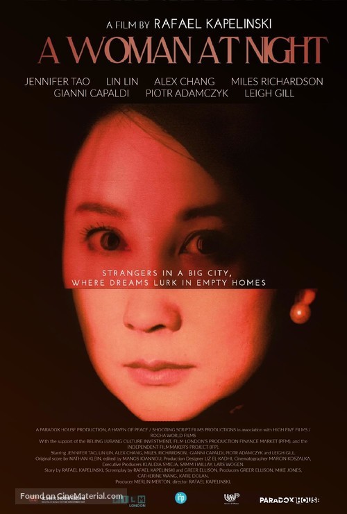 A Woman at Night - International Movie Poster