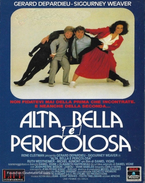 Une femme ou deux - Italian Movie Cover