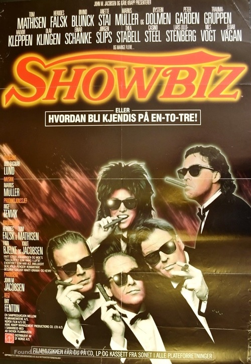 Showbiz - eller hvordan bli kjendis p&aring; en-to-tre! - Norwegian Movie Poster