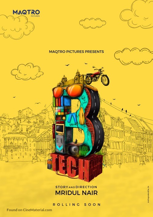 B. Tech - Indian Movie Poster