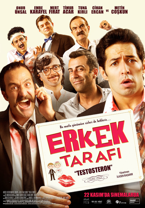 Erkek tarafi testosteron - Turkish Movie Poster