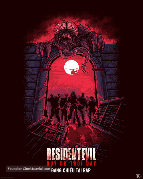 Resident Evil: Welcome to Raccoon City - Vietnamese poster