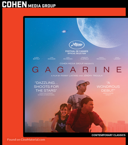 Gagarine - Blu-Ray movie cover