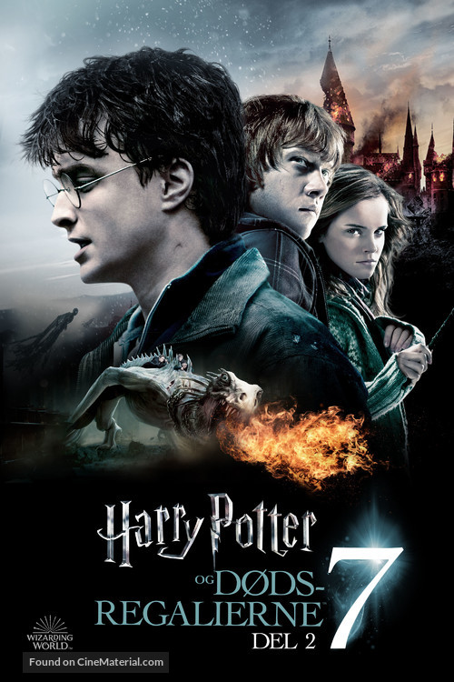 Harry Potter and the Deathly Hallows: Part II - Danish Movie Cover