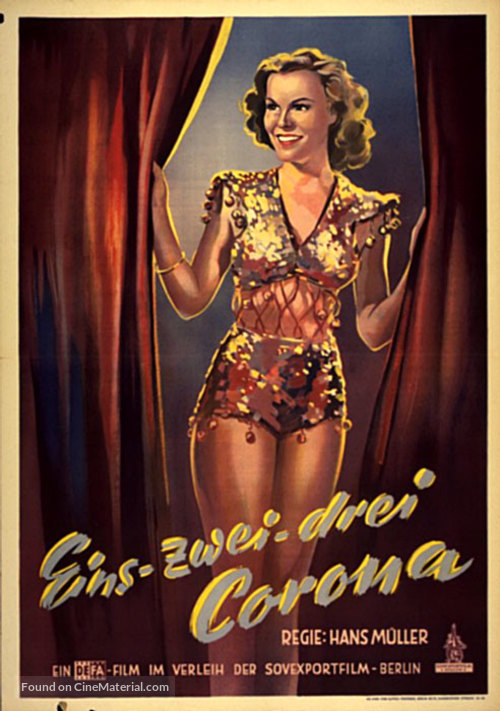 1-2-3 Corona - German Movie Poster