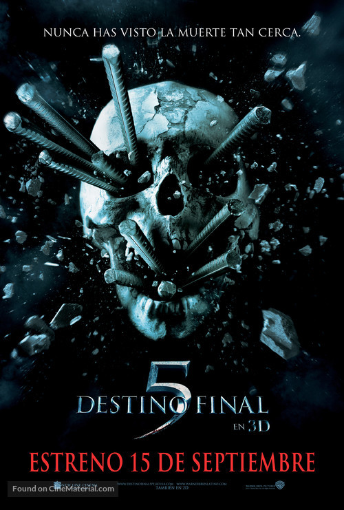 Final Destination 5 - Chilean Movie Poster