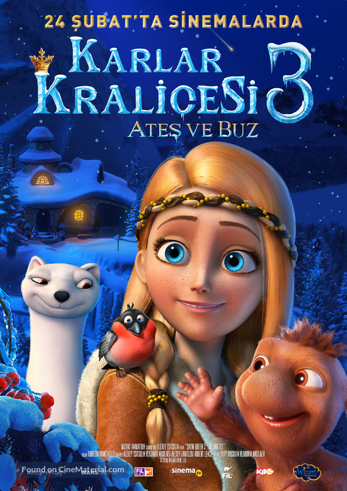 The Snow Queen 3 - Turkish Movie Poster