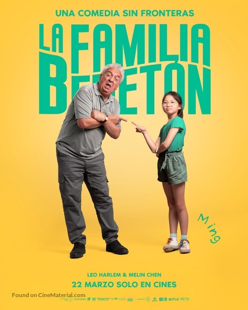 La familia Benet&oacute;n - Spanish Movie Poster