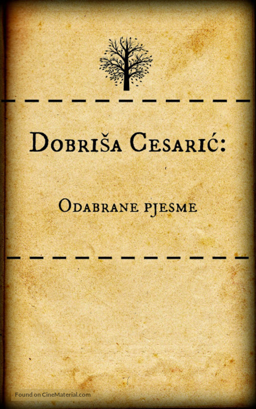 &quot;Dobrisa Cesaric: Odabrane pjesme&quot; - Croatian Movie Poster