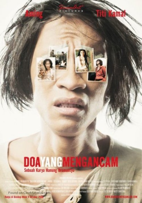 Doa yang mengancam - Indonesian Movie Poster