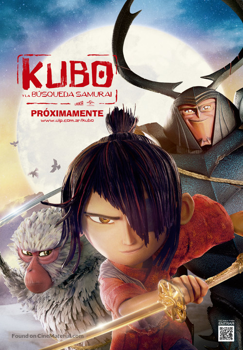 Kubo and the Two Strings - Argentinian Movie Poster