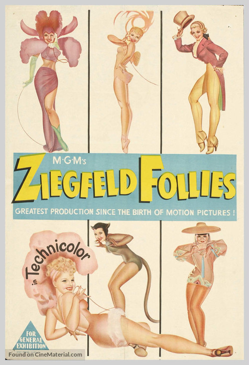Ziegfeld Follies - Australian Movie Poster