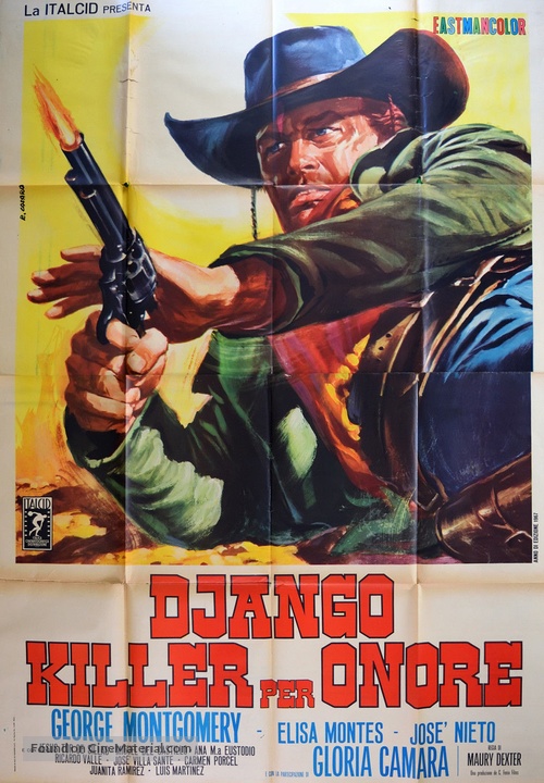 El proscrito del r&iacute;o Colorado - Italian Movie Poster