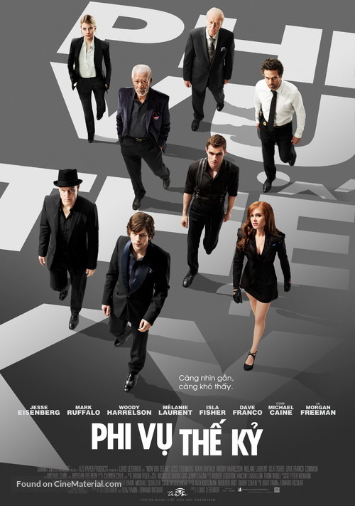 Now You See Me - Vietnamese Movie Poster