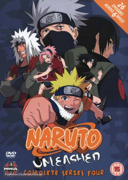 &quot;Naruto&quot; - British DVD movie cover