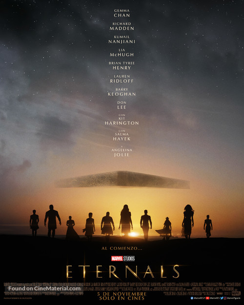 Eternals - Spanish Movie Poster