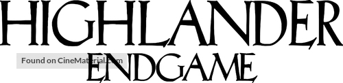Highlander: Endgame - Logo