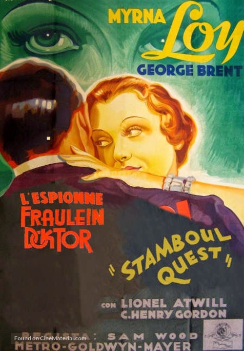 Stamboul Quest - French Movie Poster
