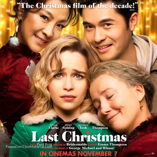 Last Christmas - Australian Movie Poster