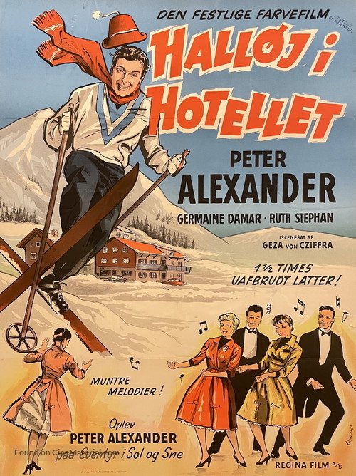 Peter schiesst den Vogel ab - Danish Movie Poster