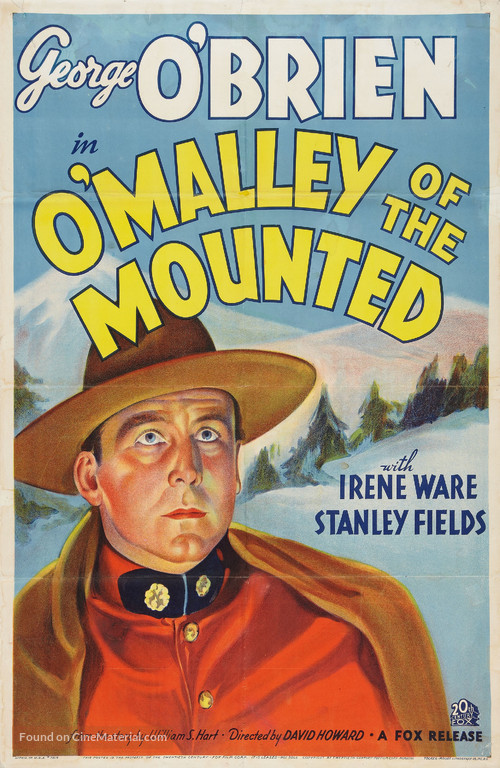 O&#039;Malley of the Mounted - Movie Poster