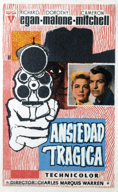Tension at Table Rock - Spanish Movie Poster