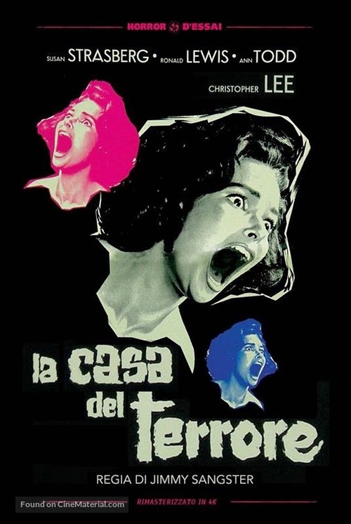 Taste of Fear - Italian DVD movie cover