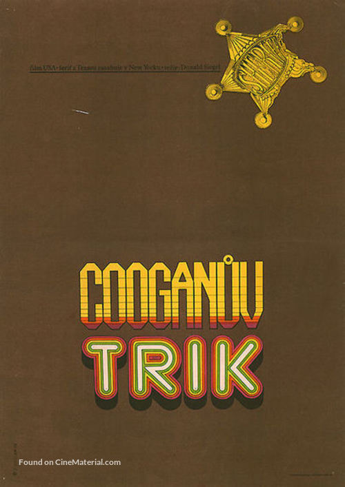 Coogan&#039;s Bluff - Czech Movie Poster