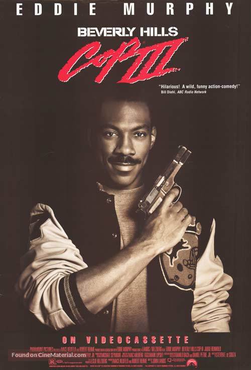 Beverly Hills Cop 3 - Video release movie poster