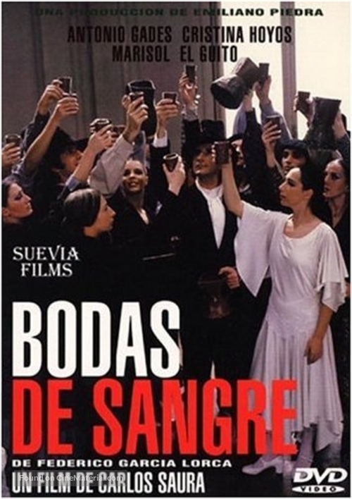 Bodas de sangre - Spanish DVD movie cover