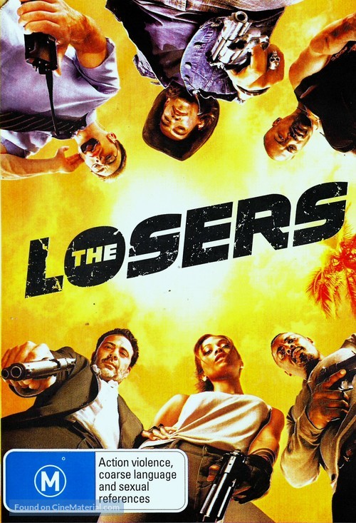The Losers - Australian DVD movie cover