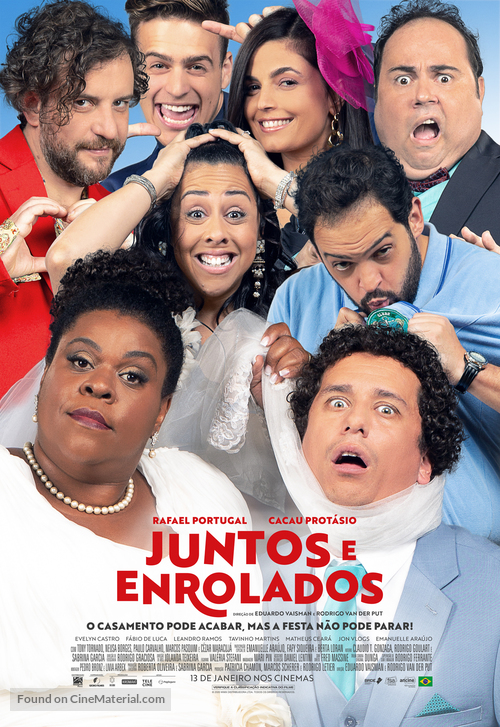 Juntos e Enrolados - Brazilian Movie Poster