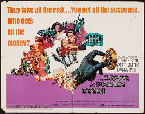 The Caper of the Golden Bulls - Movie Poster