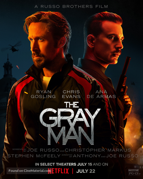 The Gray Man - Movie Poster
