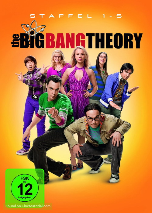 &quot;The Big Bang Theory&quot; - German DVD movie cover