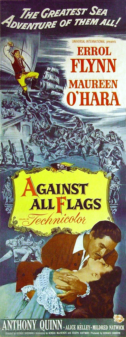 Against All Flags - Movie Poster