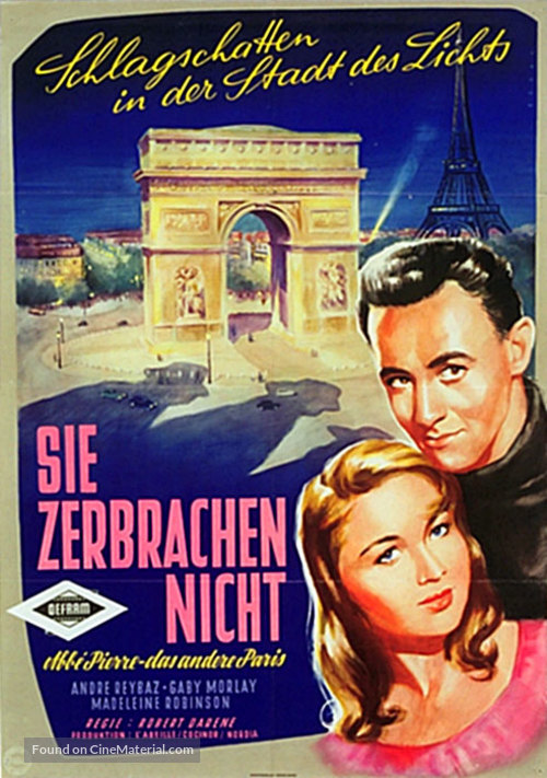 Les chiffonniers d&#039;Emma&uuml;s - German Movie Poster