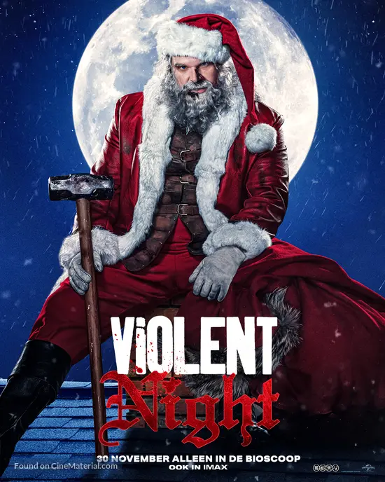 Violent Night - Dutch Movie Poster